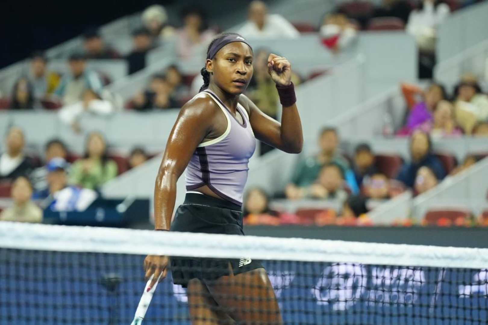 Coco Gauff Tennis Match China Open