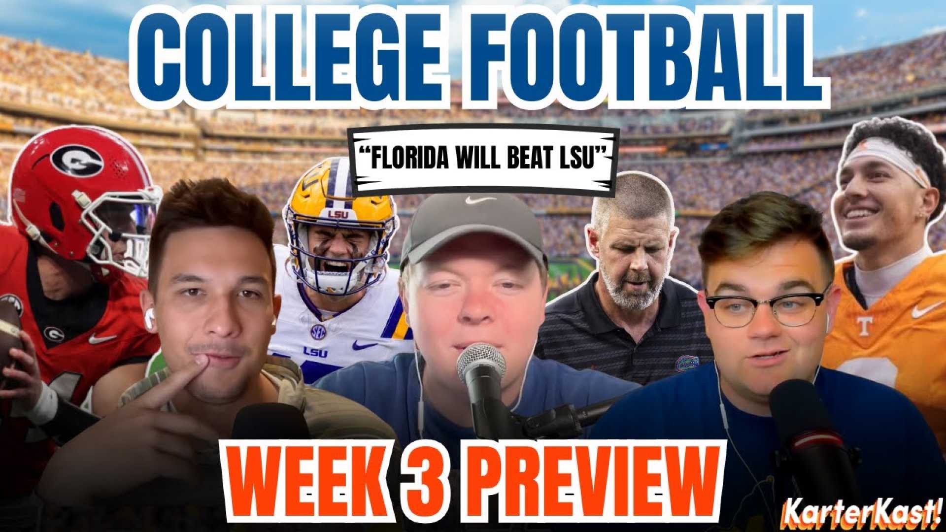 College Football Panic Week 3