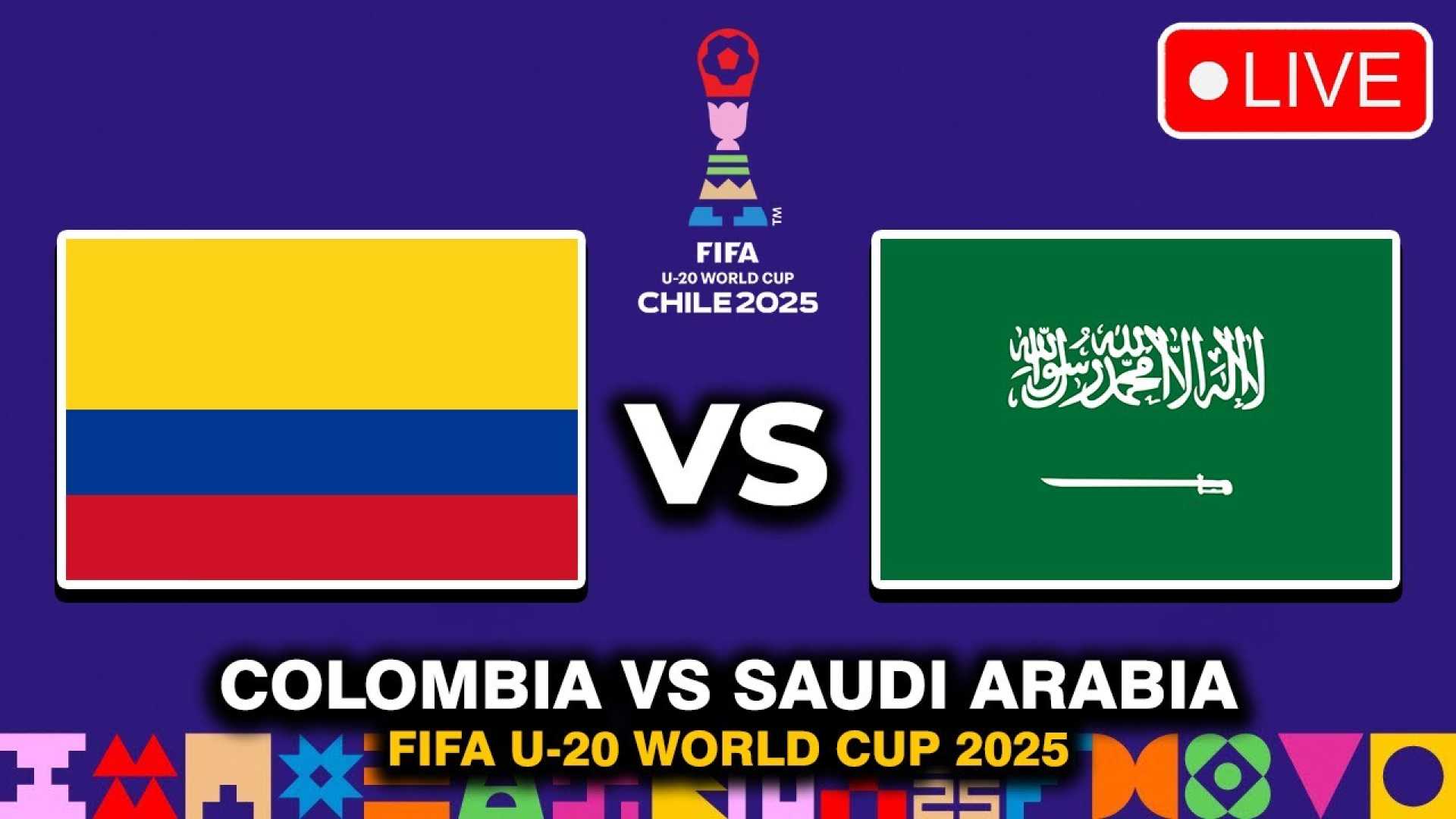 Colombia Saudi Arabia U20 World Cup 2025