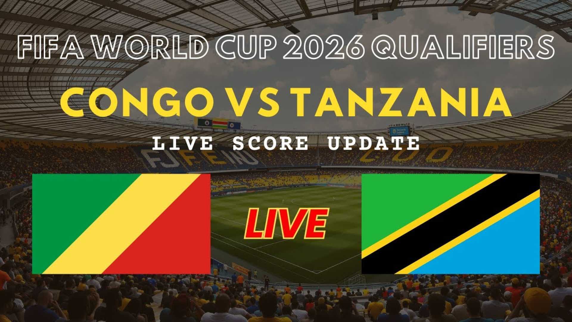 Congo Brazzaville Vs Tanzania World Cup Qualifier