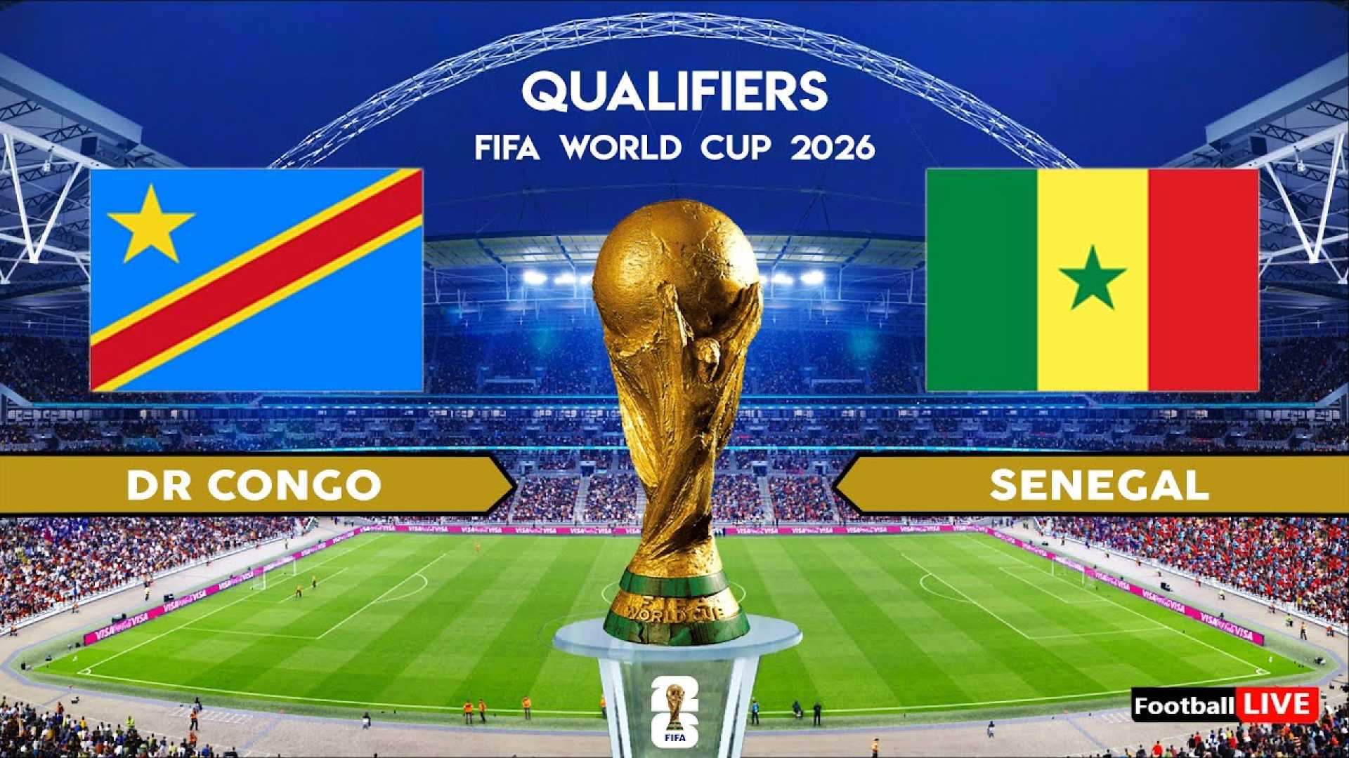 Congo Dr Vs Senegal World Cup Qualifier