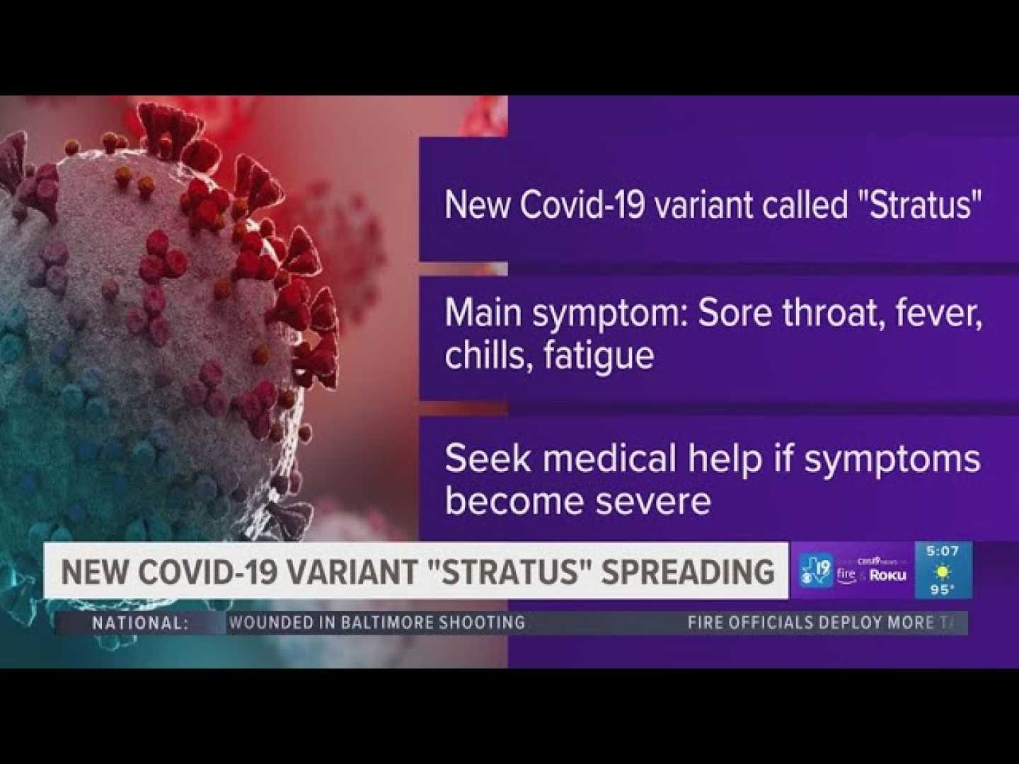 Covid Stratus Variant News Update