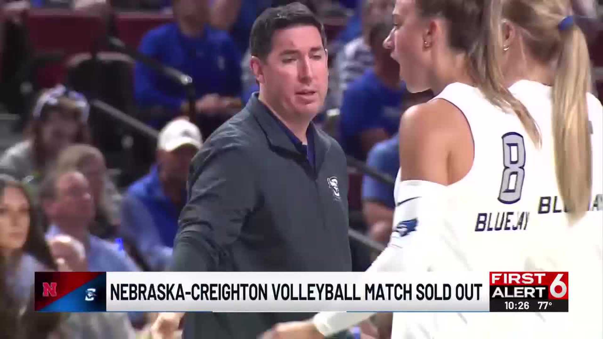Creighton Volleyball Nebraska Match Sold Out