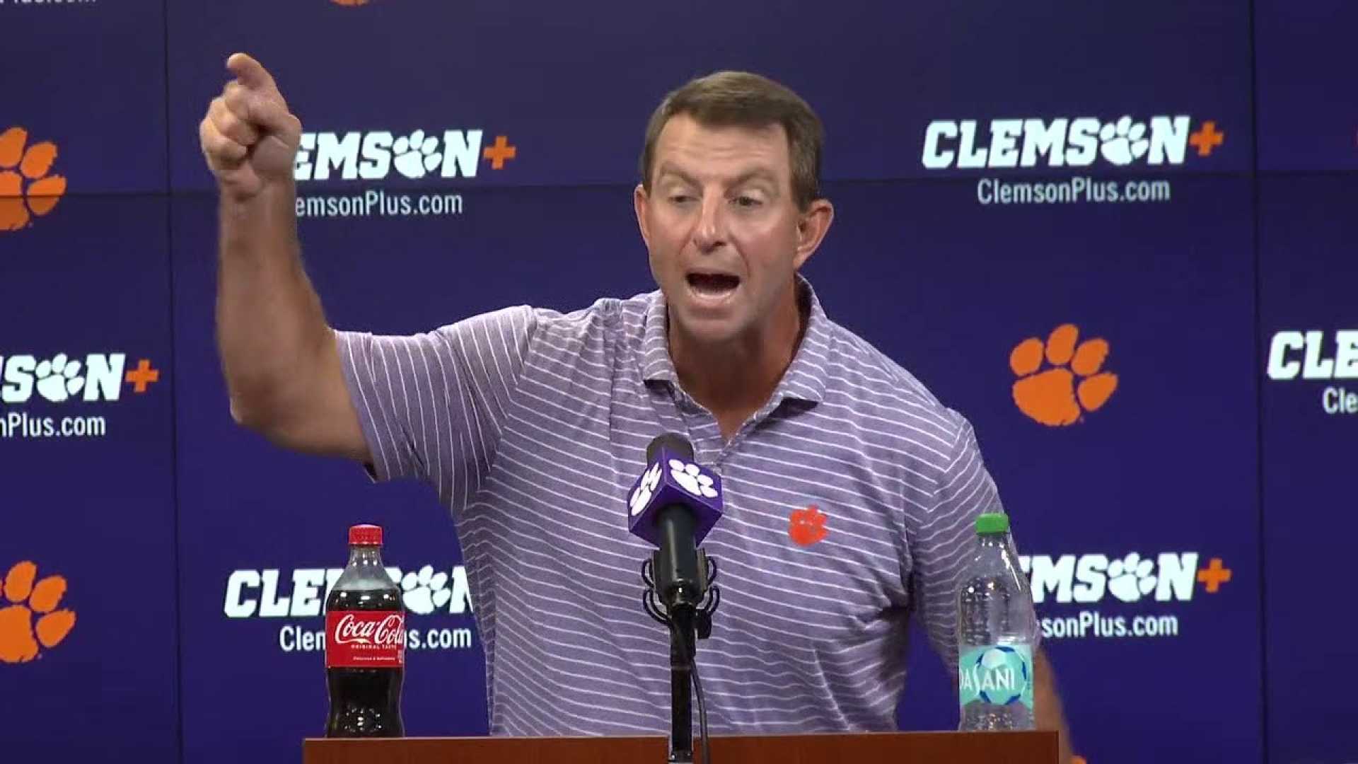 Dabo Swinney Clemson Football Press Conference