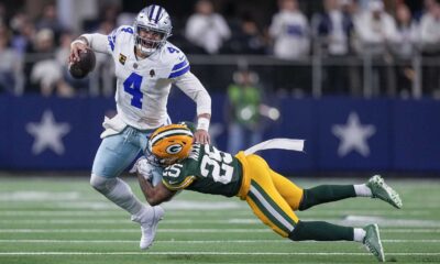 Dak Prescott Dallas Cowboys Packers Game