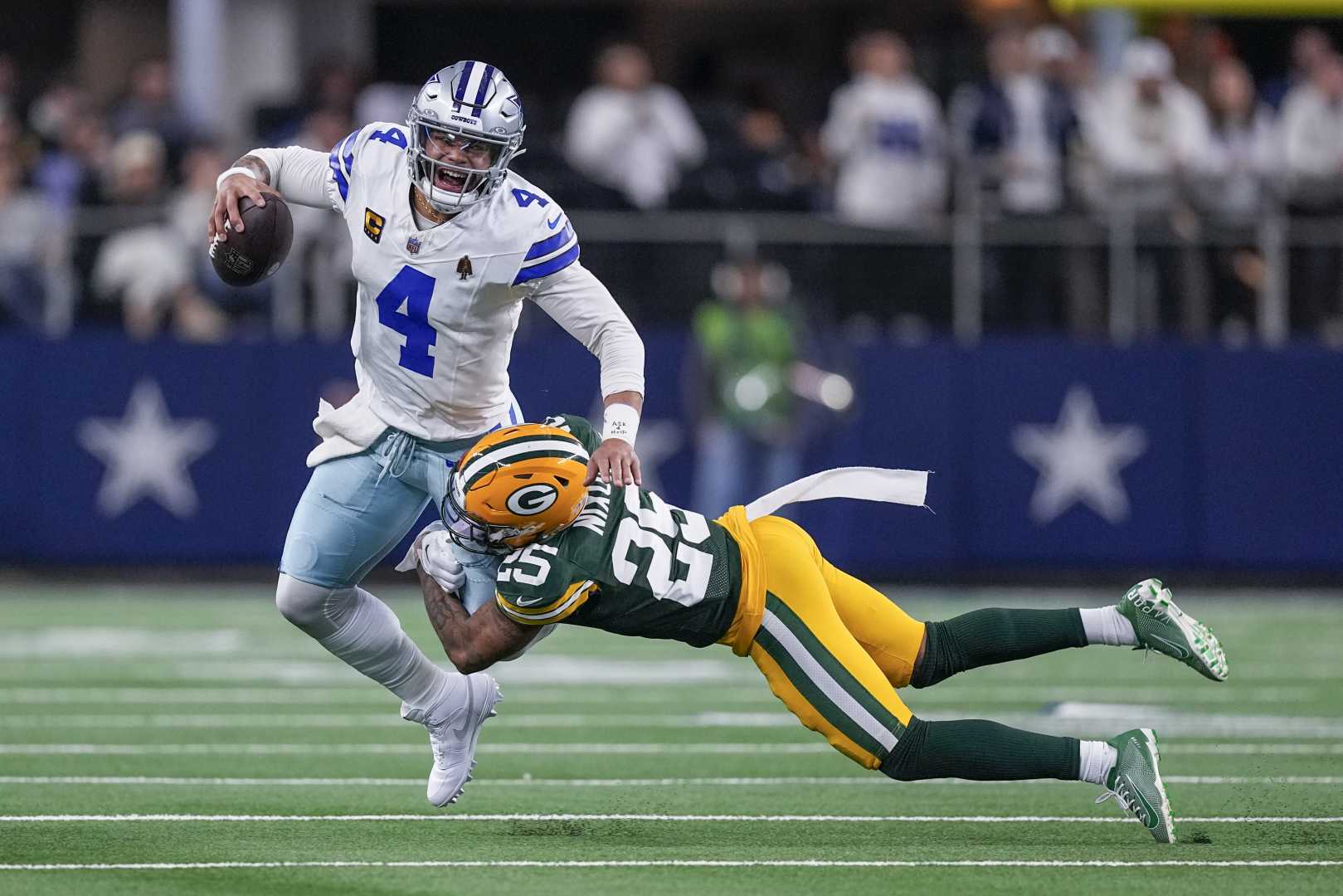 Dak Prescott Dallas Cowboys Packers Game