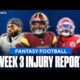 D'andre Swift Fantasy Football Injury Update