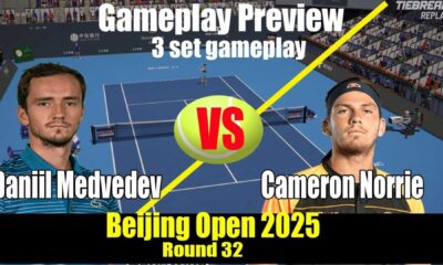 Daniil Medvedev Cameron Norrie China Open