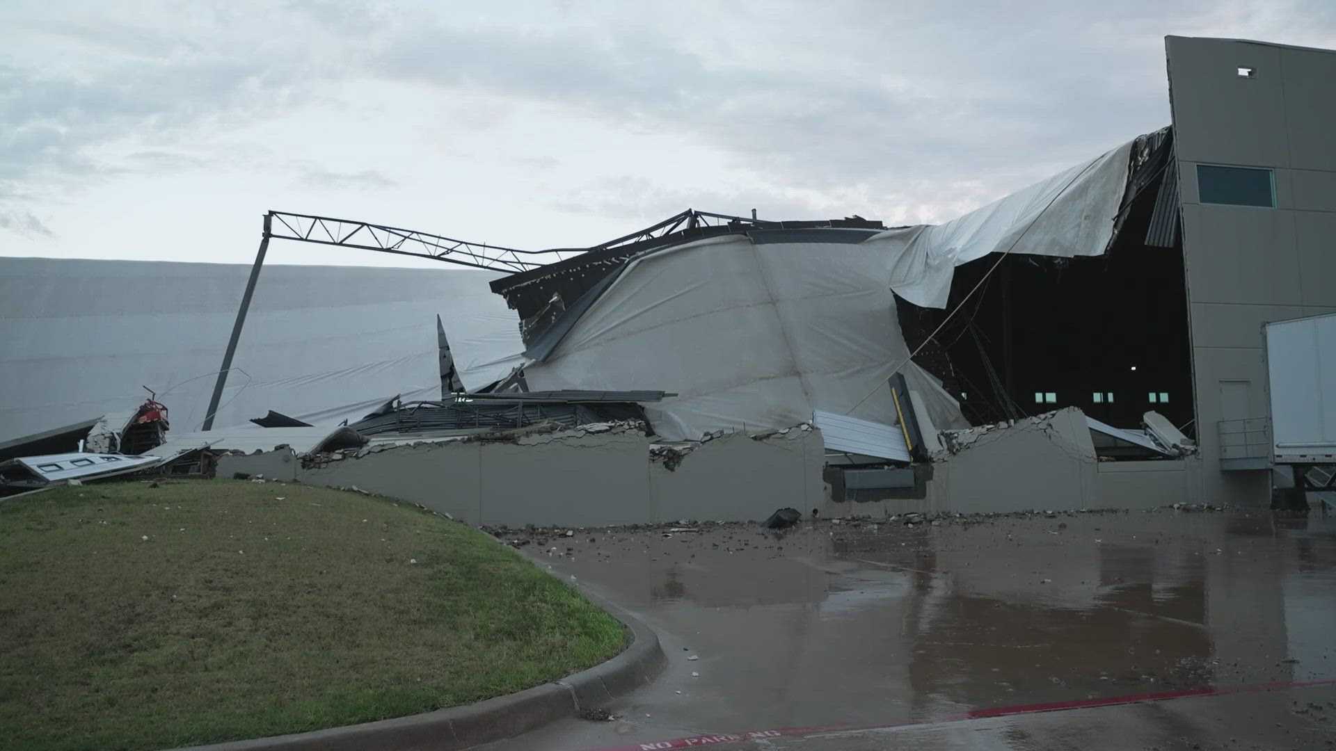 Denton County Storms Damage