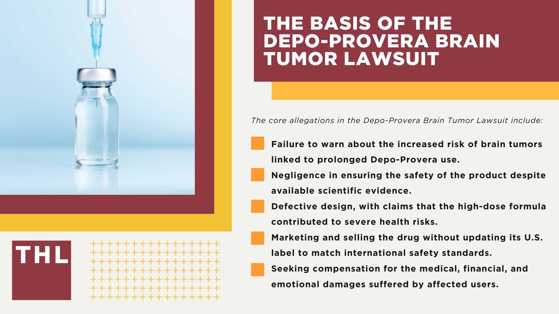 Depo Provera Lawsuit Brain Tumor Risk