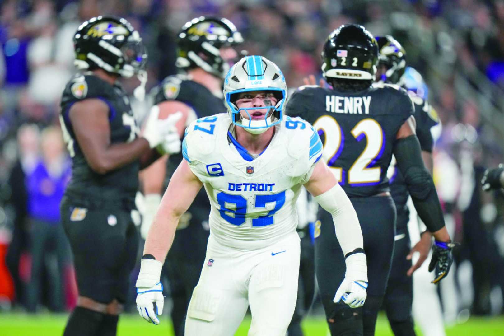 Detroit Lions Victory Against Baltimore Ravens