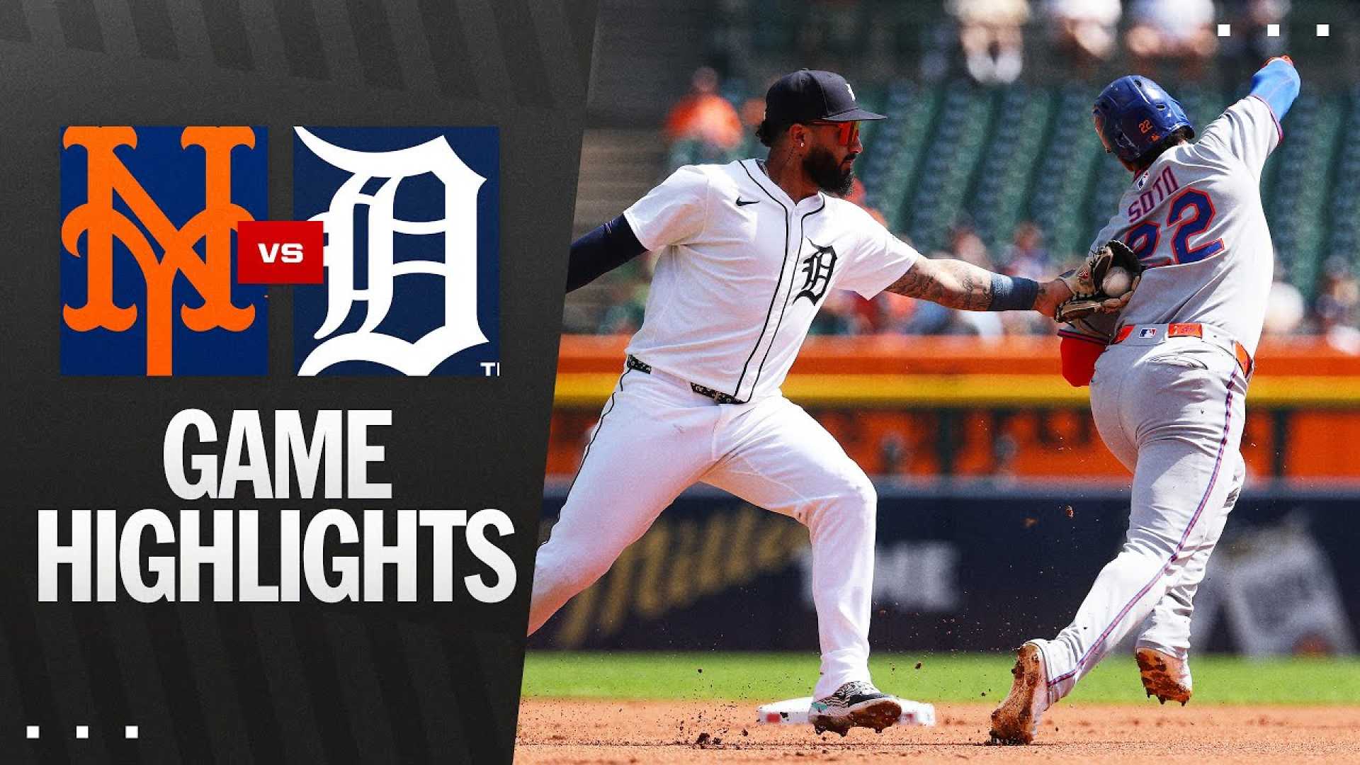 Detroit Tigers Vs New York Mets Game