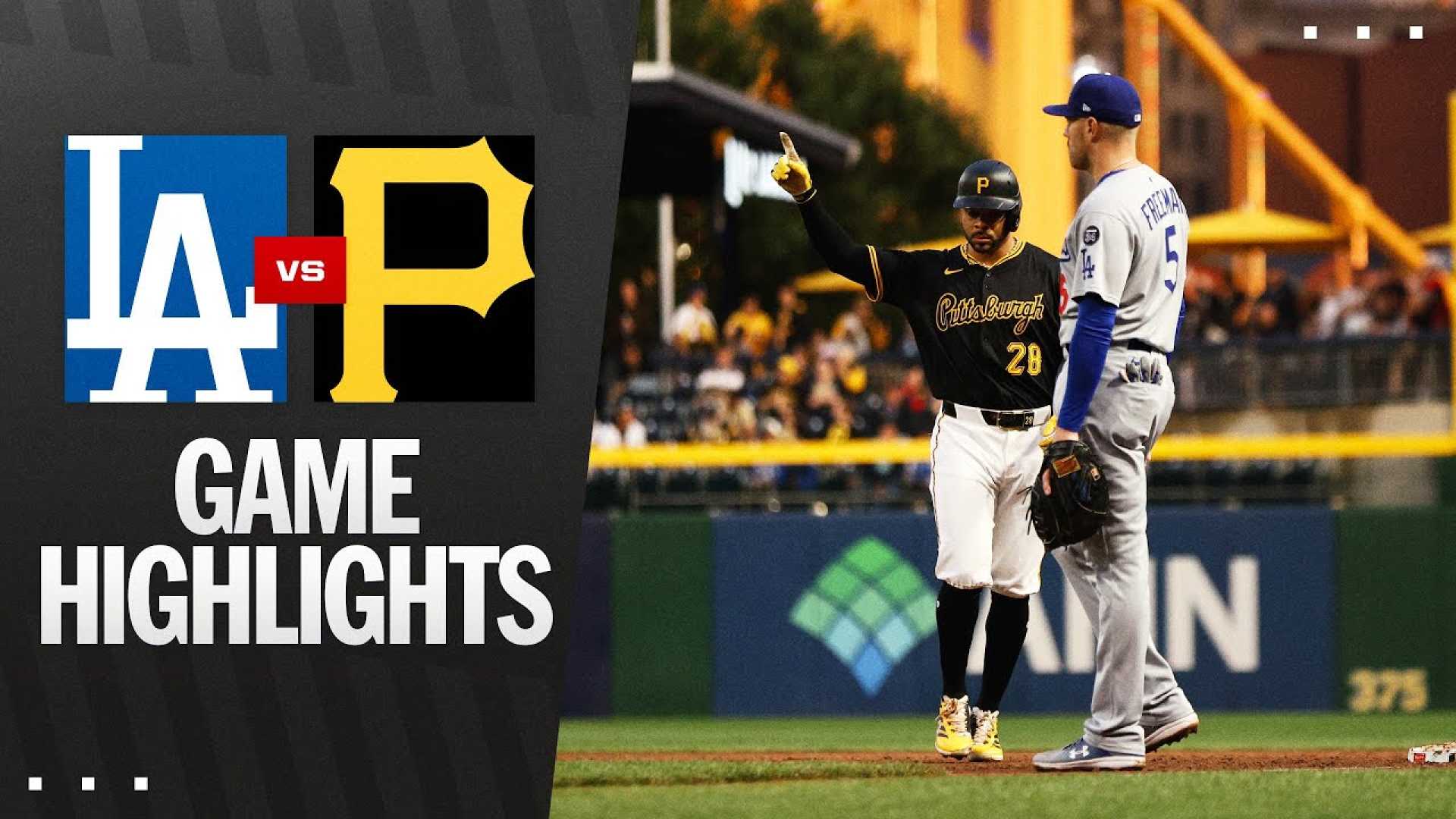 Dodgers Vs Pirates Baseball Game