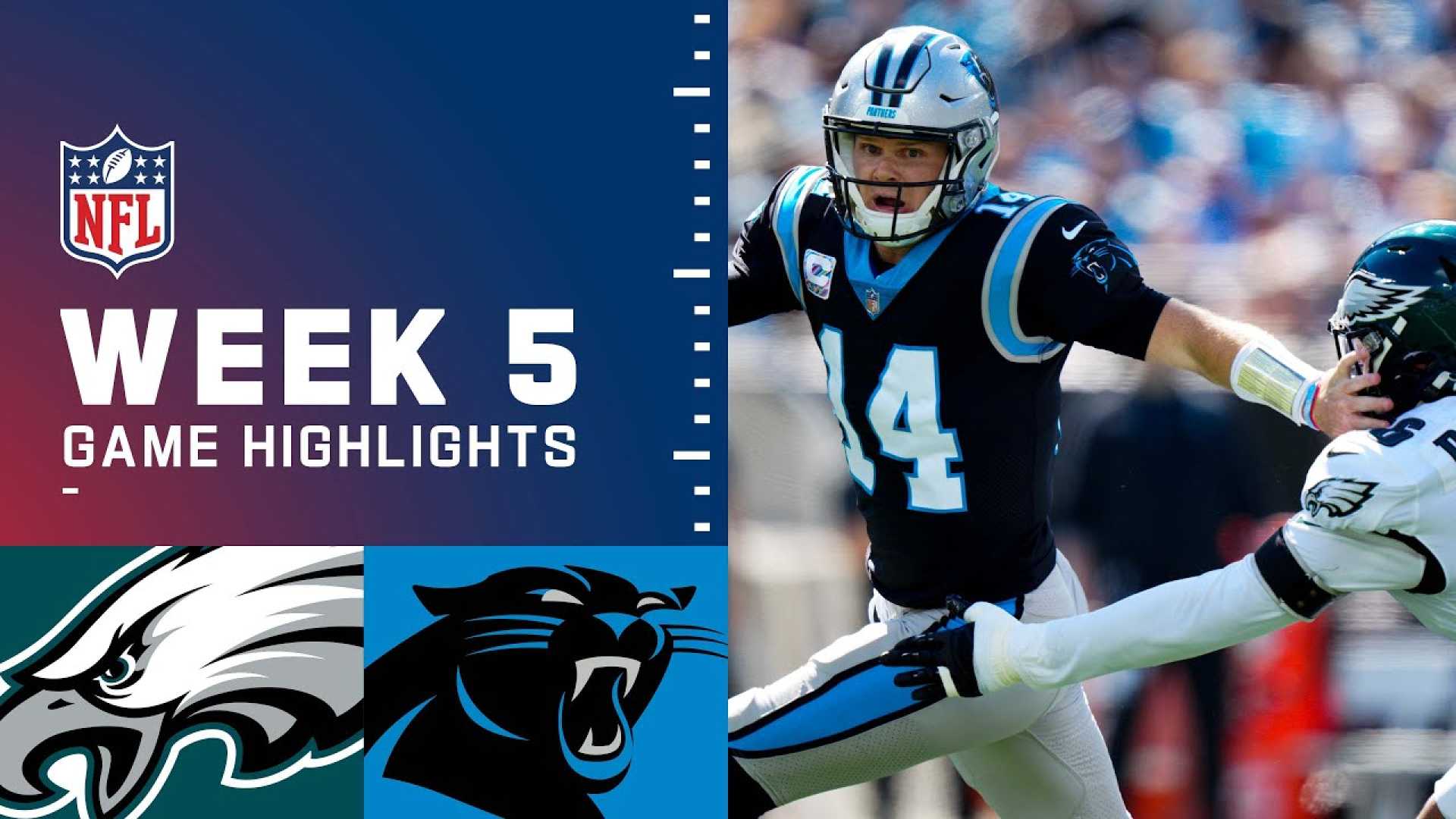 Eagles Panthers Nfl Highlights