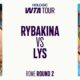 Elena Rybakina Eva Lys Tennis Match