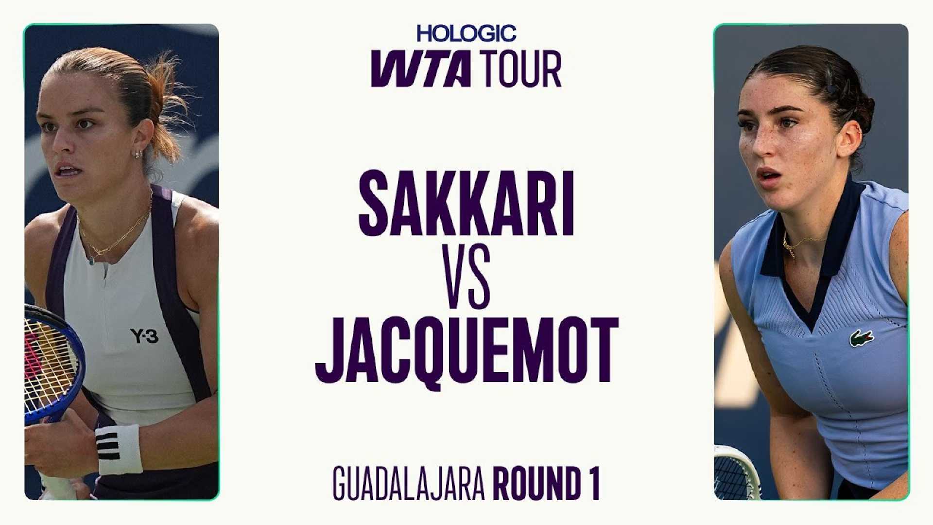 Elsa Jacquemot Maria Sakkari Match
