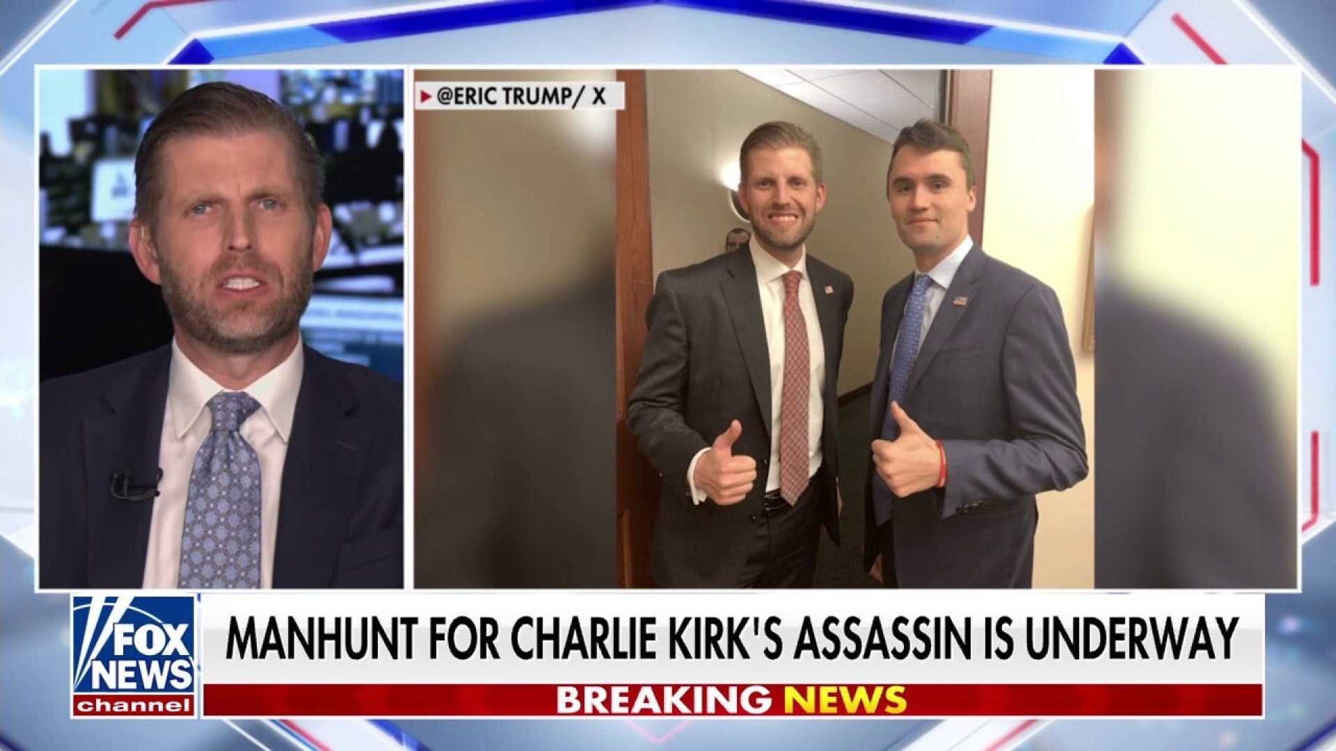 Eric Trump Charlie Kirk News