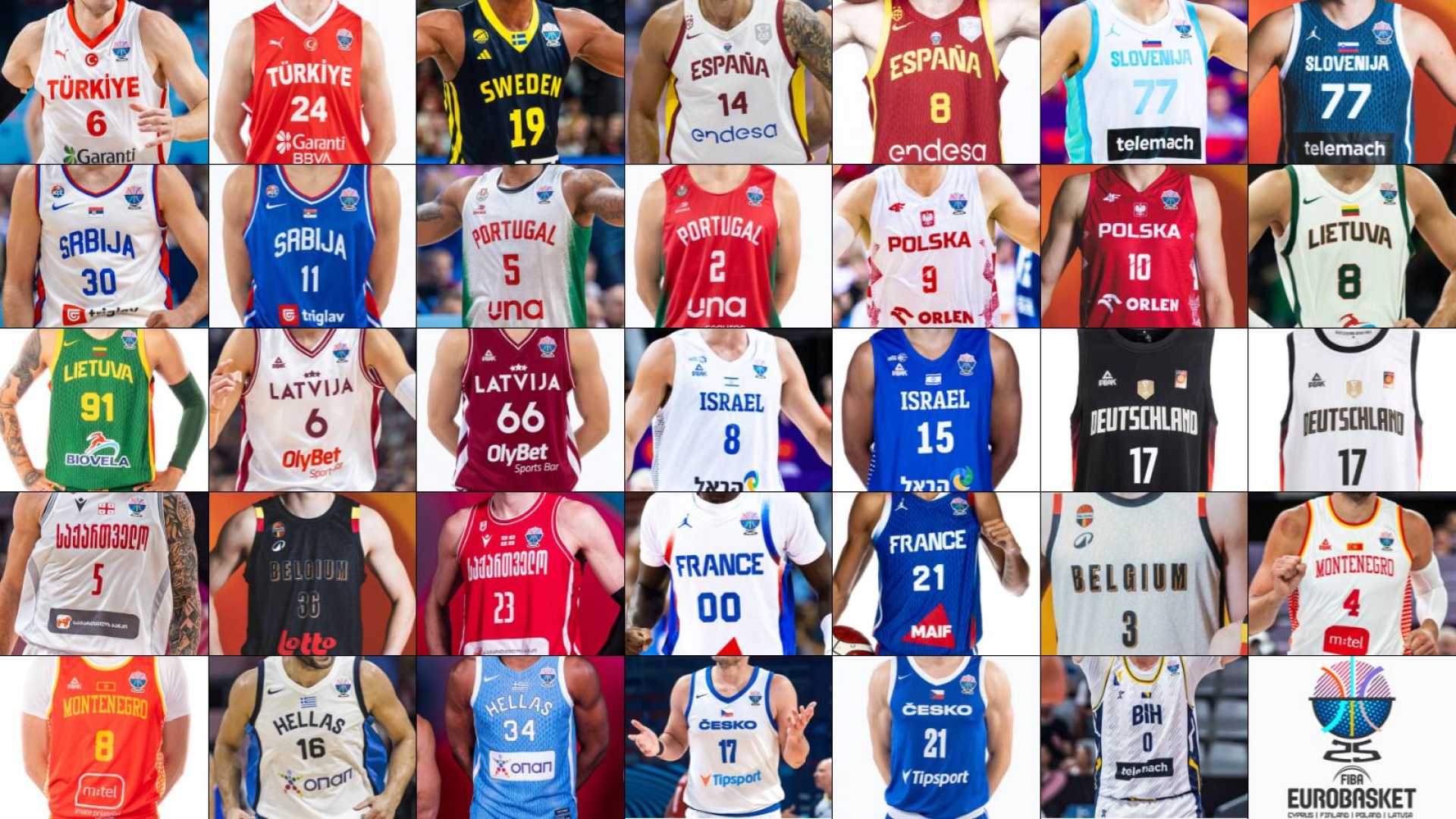 Eurobasket 2025 Teams And Players