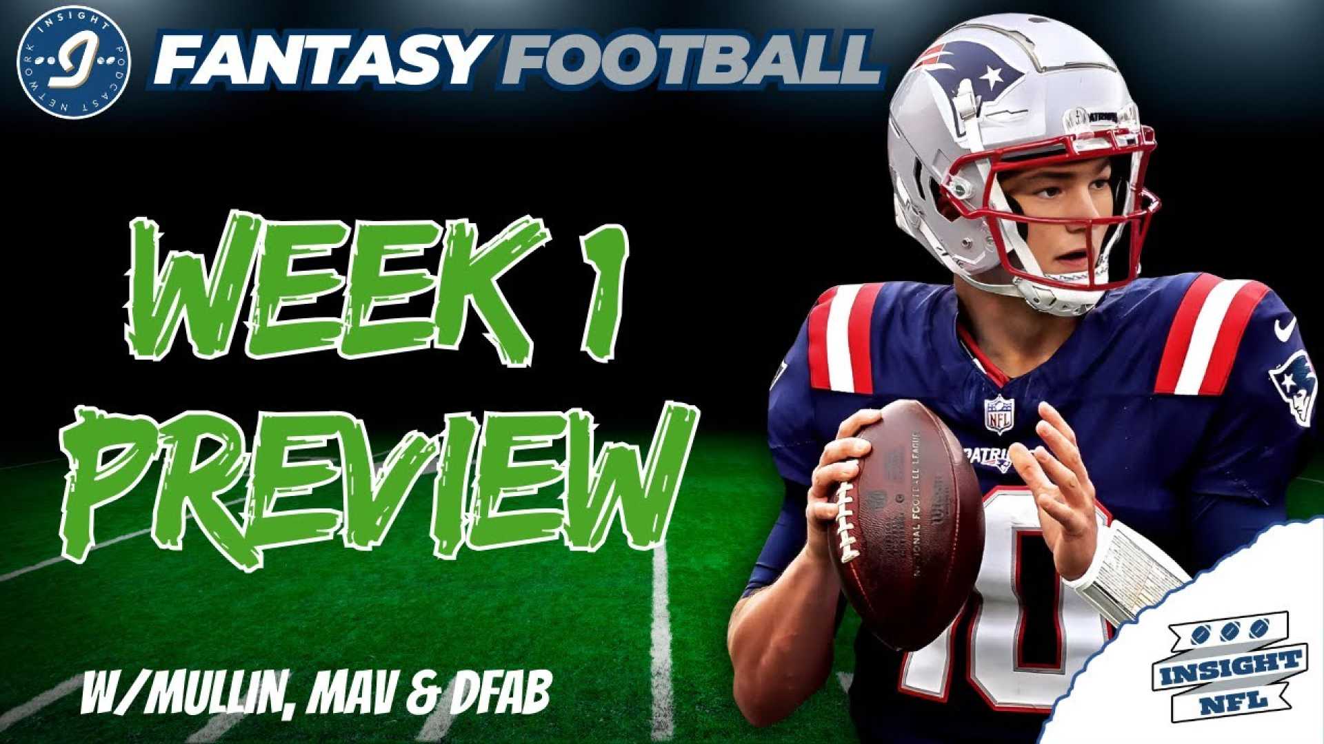 Fantasy Football Week 1 Insights