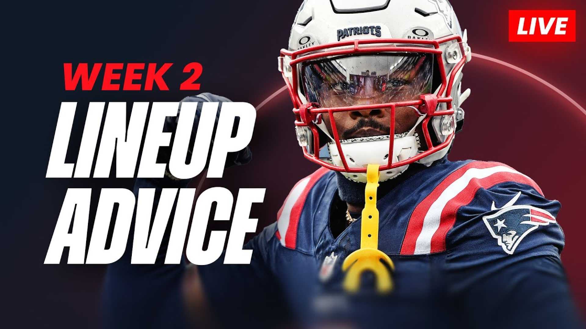 Fantasy Football Week 2 Advice