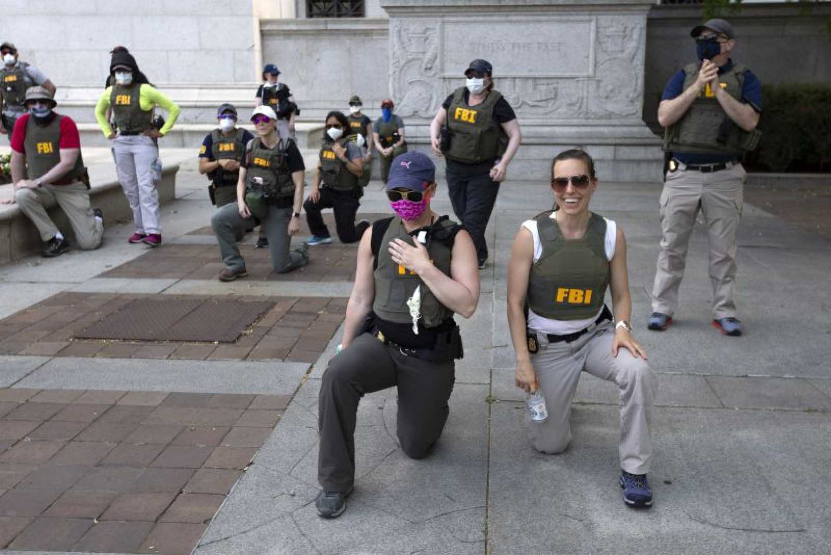 Fbi Agents George Floyd Protest June 2020