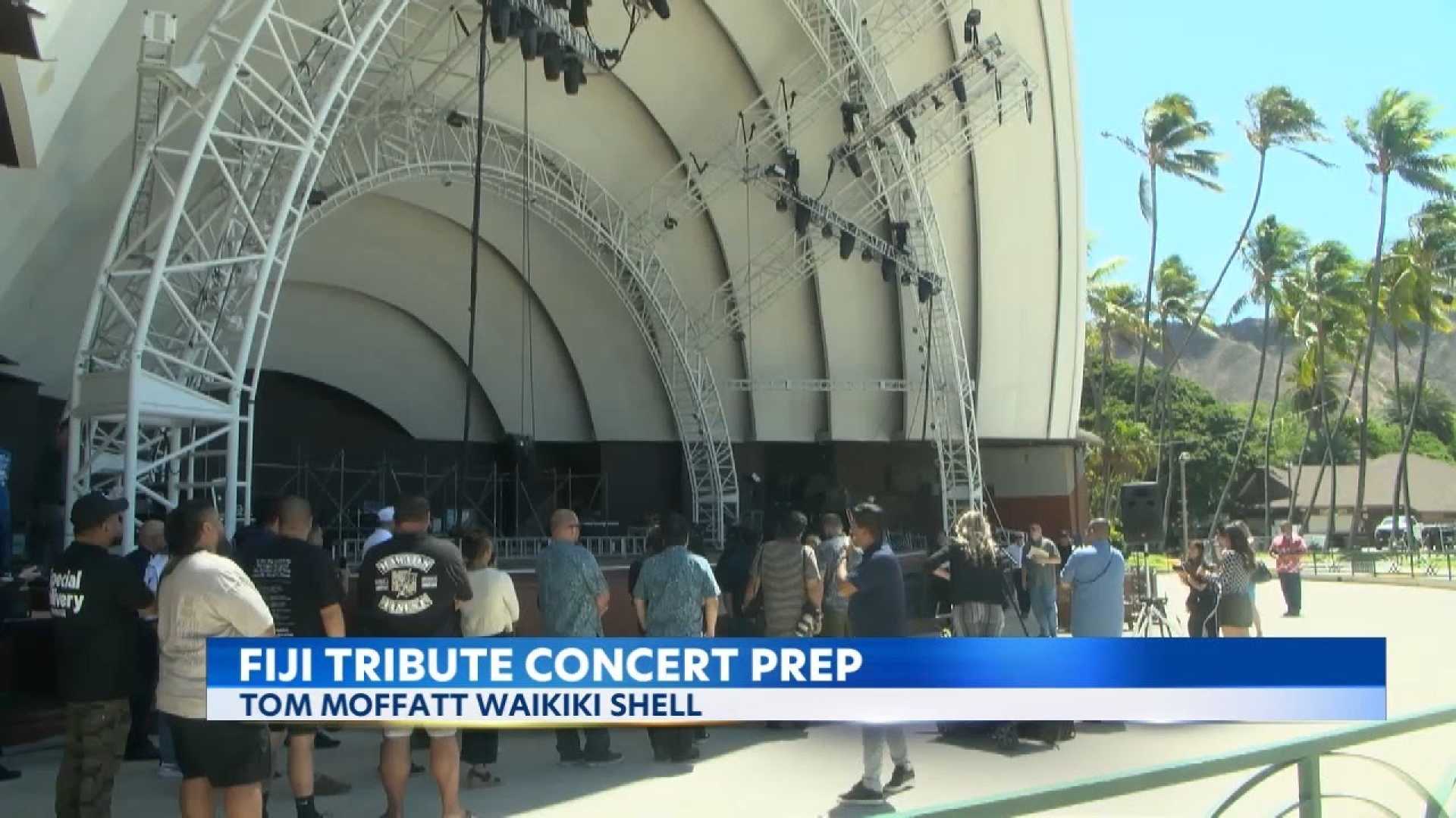 Fiji Tribute Concert Waikiki Shell