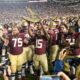 Florida State Football Team Celebration