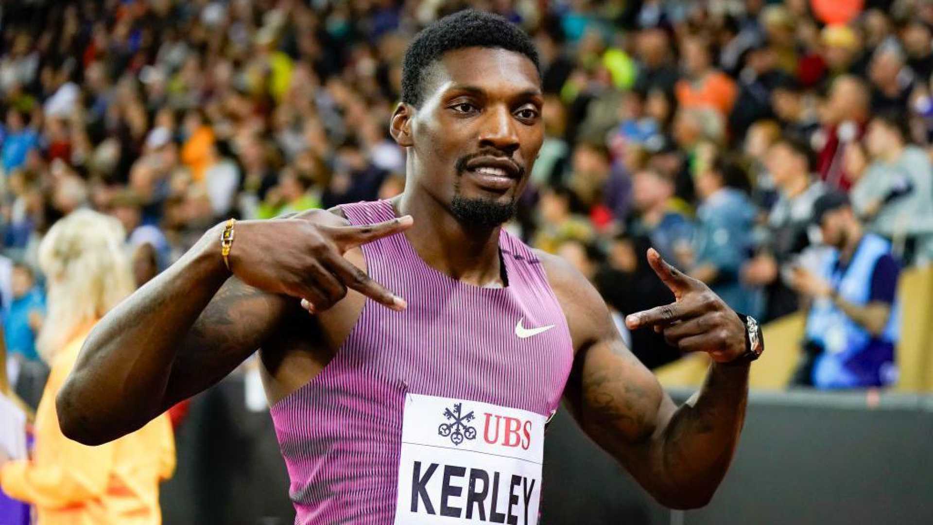 Fred Kerley Track Athlete News