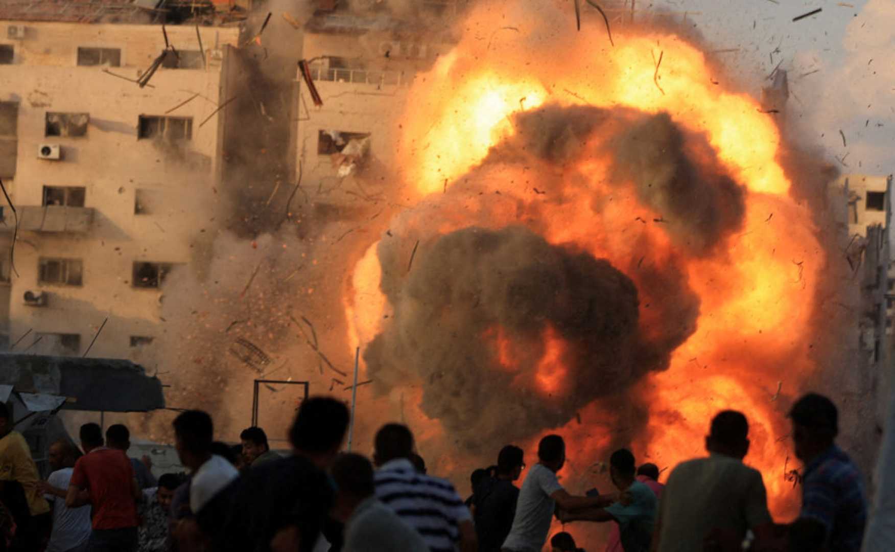 Gaza City Evacuation Israeli Military Airstrikes