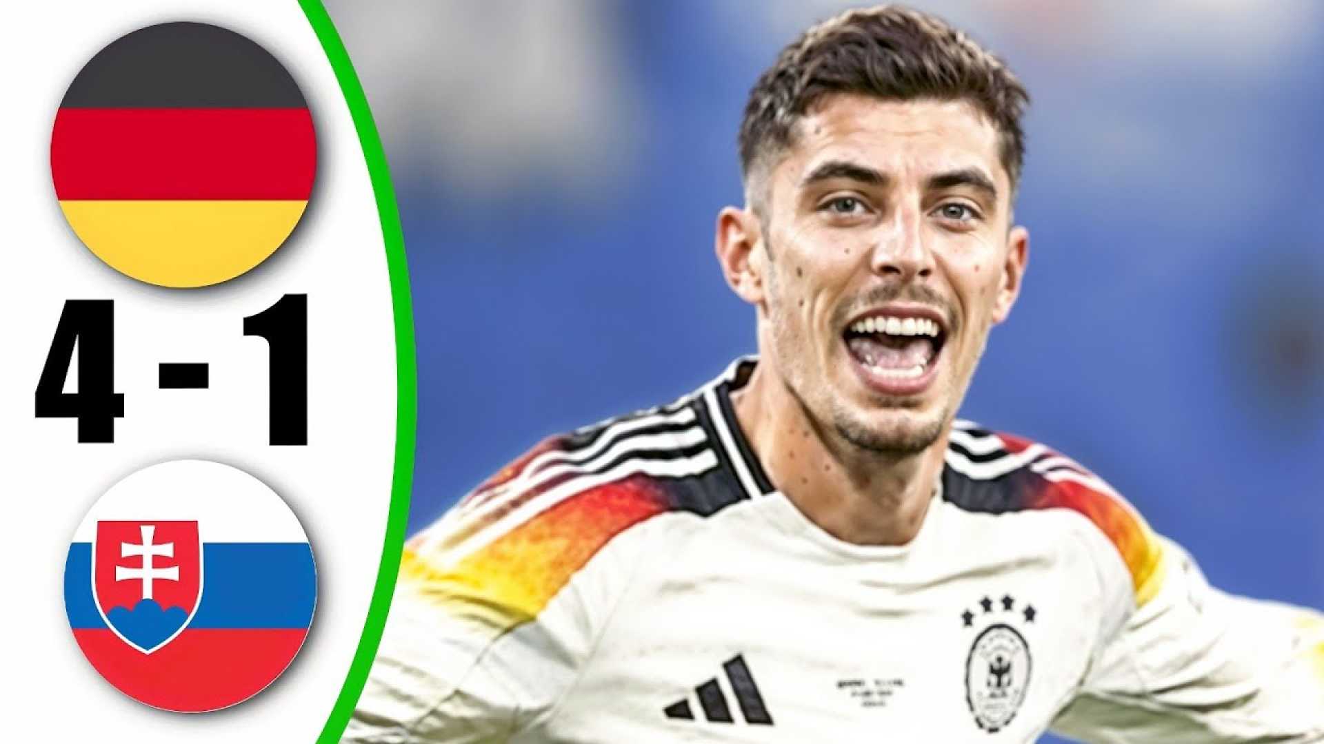 Germany Slovakia Football Match
