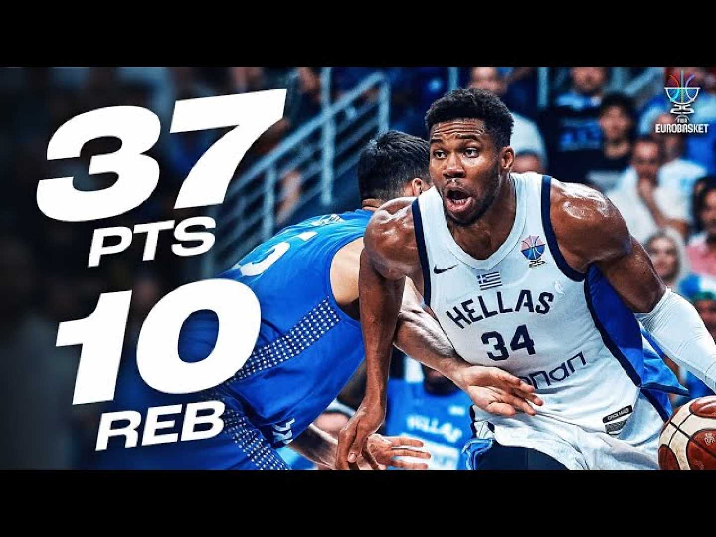 Giannis Antetokounmpo Eurobasket Performance