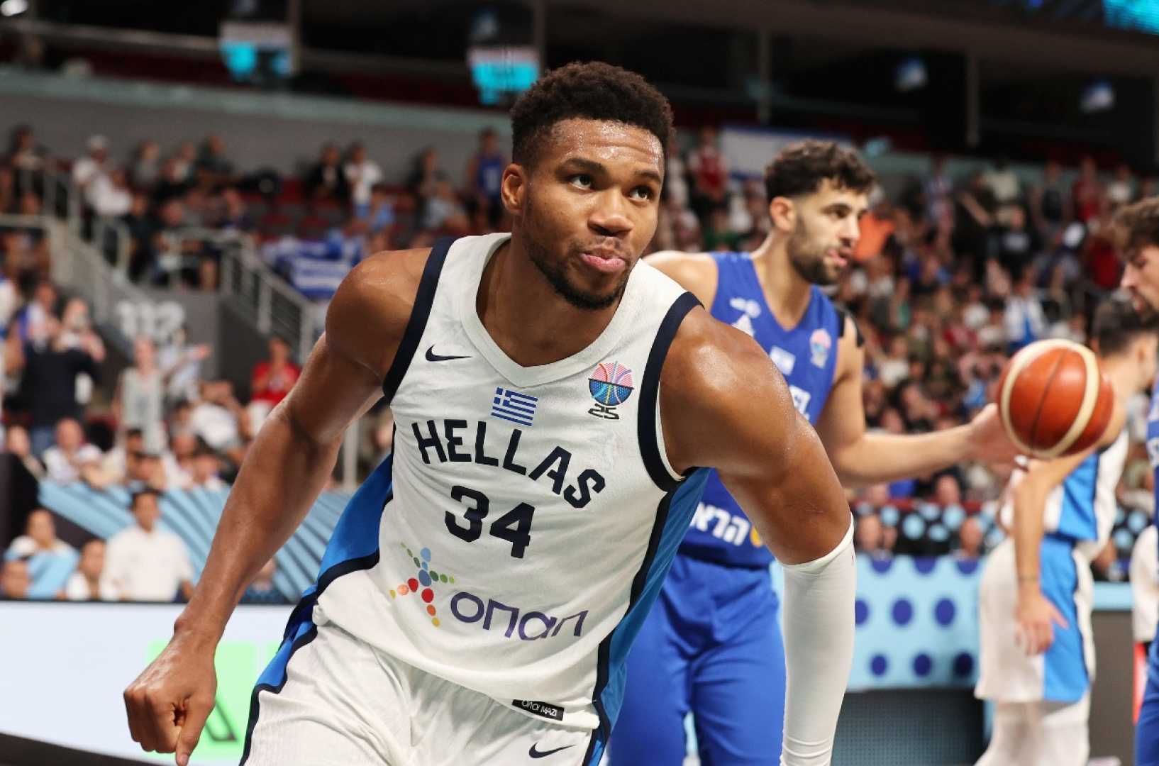 Giannis Antetokounmpo Lithuania Greece Eurobasket
