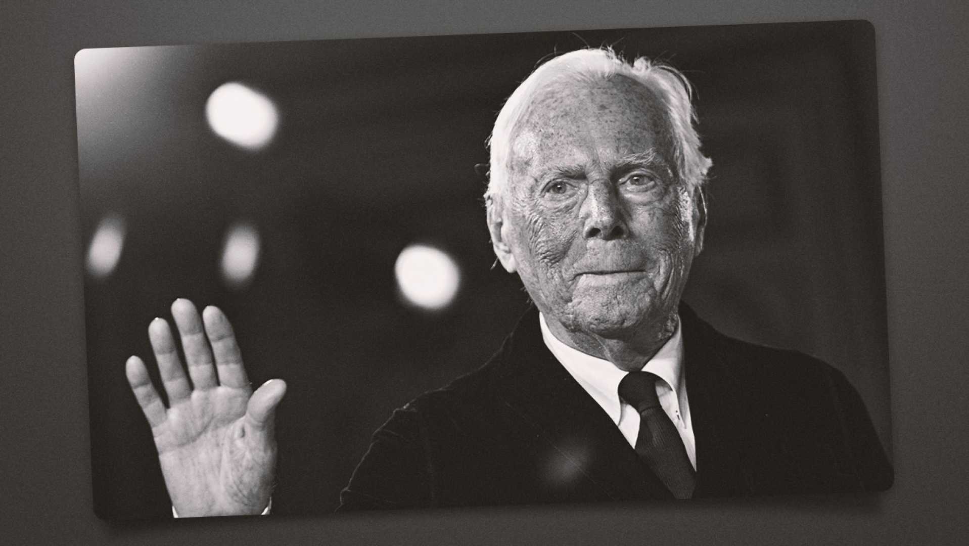 Giorgio Armani Fashion Designer Obituary