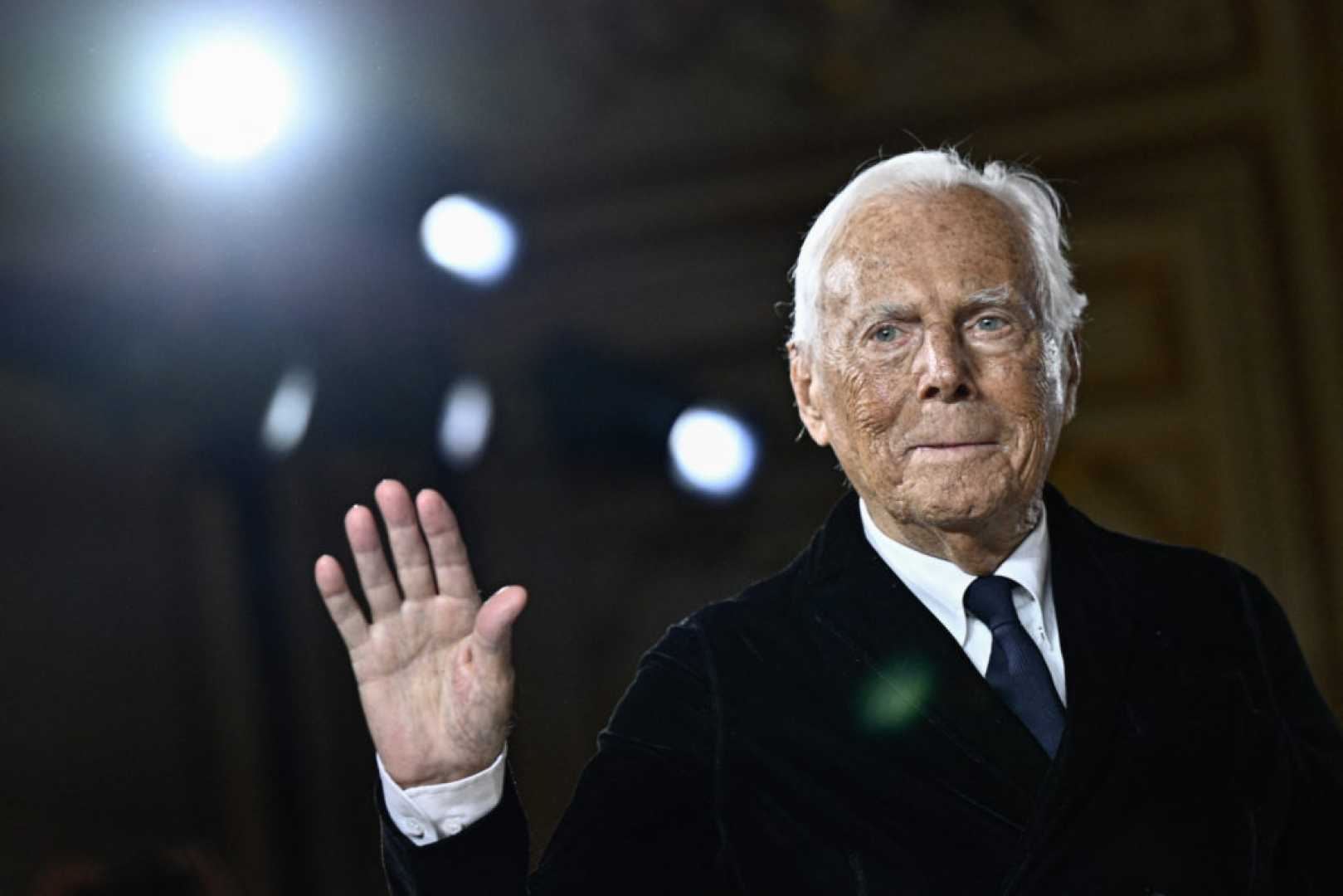 Giorgio Armani Fashion Designer