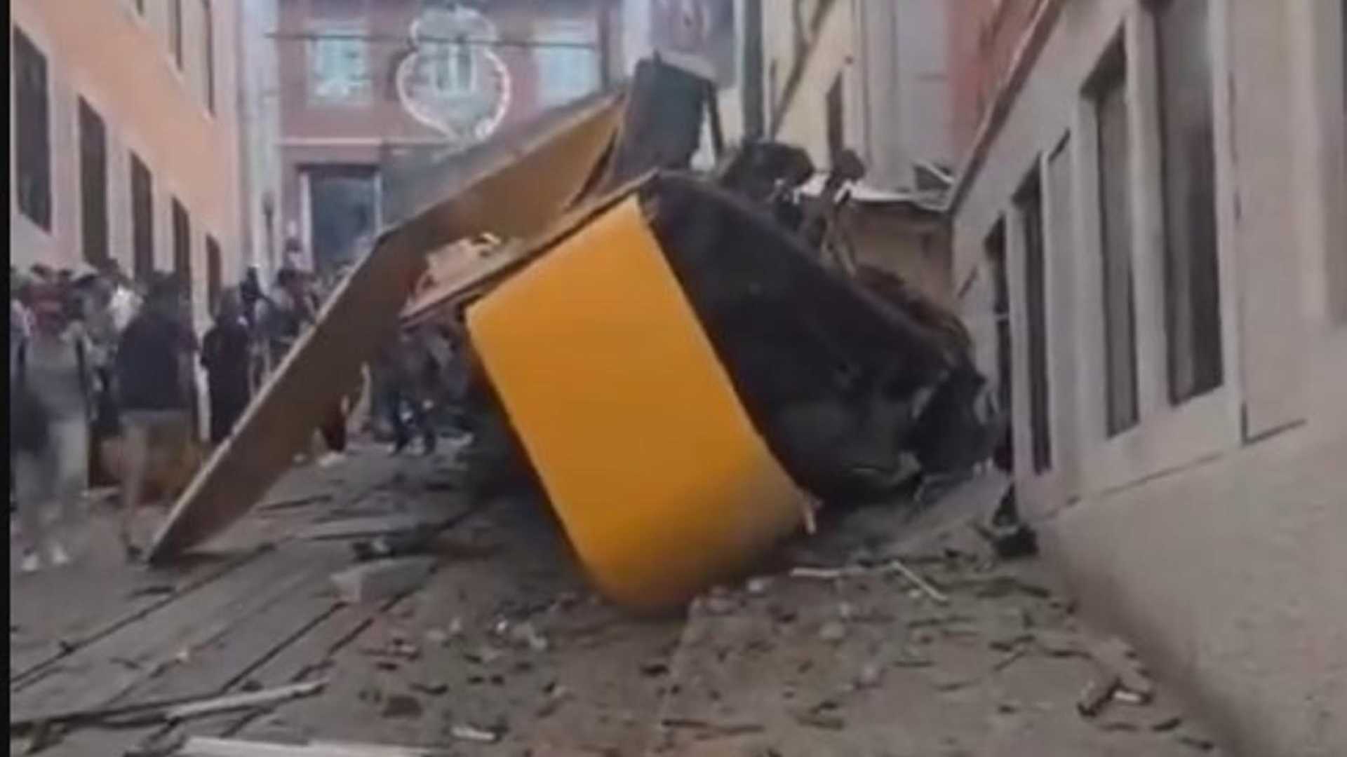 Glória Elevator Lisbon Accident