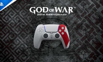 God Of War Dualsense Controller 20th Anniversary