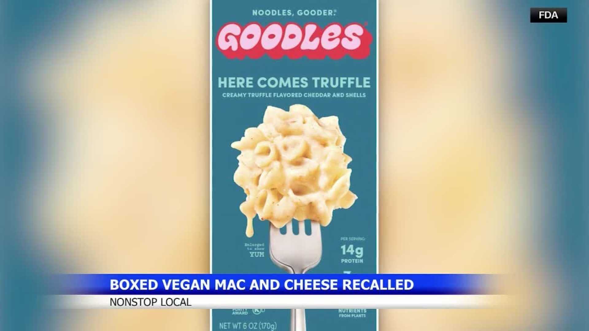 Gooder Foods Vegan Mac And Cheese Recall