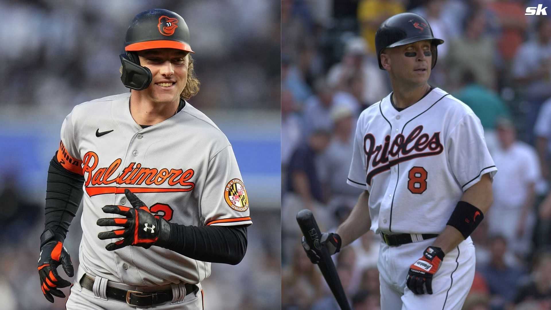 Gunnar Henderson Orioles Cal Ripken Celebration