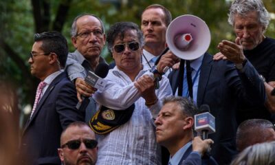 Gustavo Petro Protest In New York
