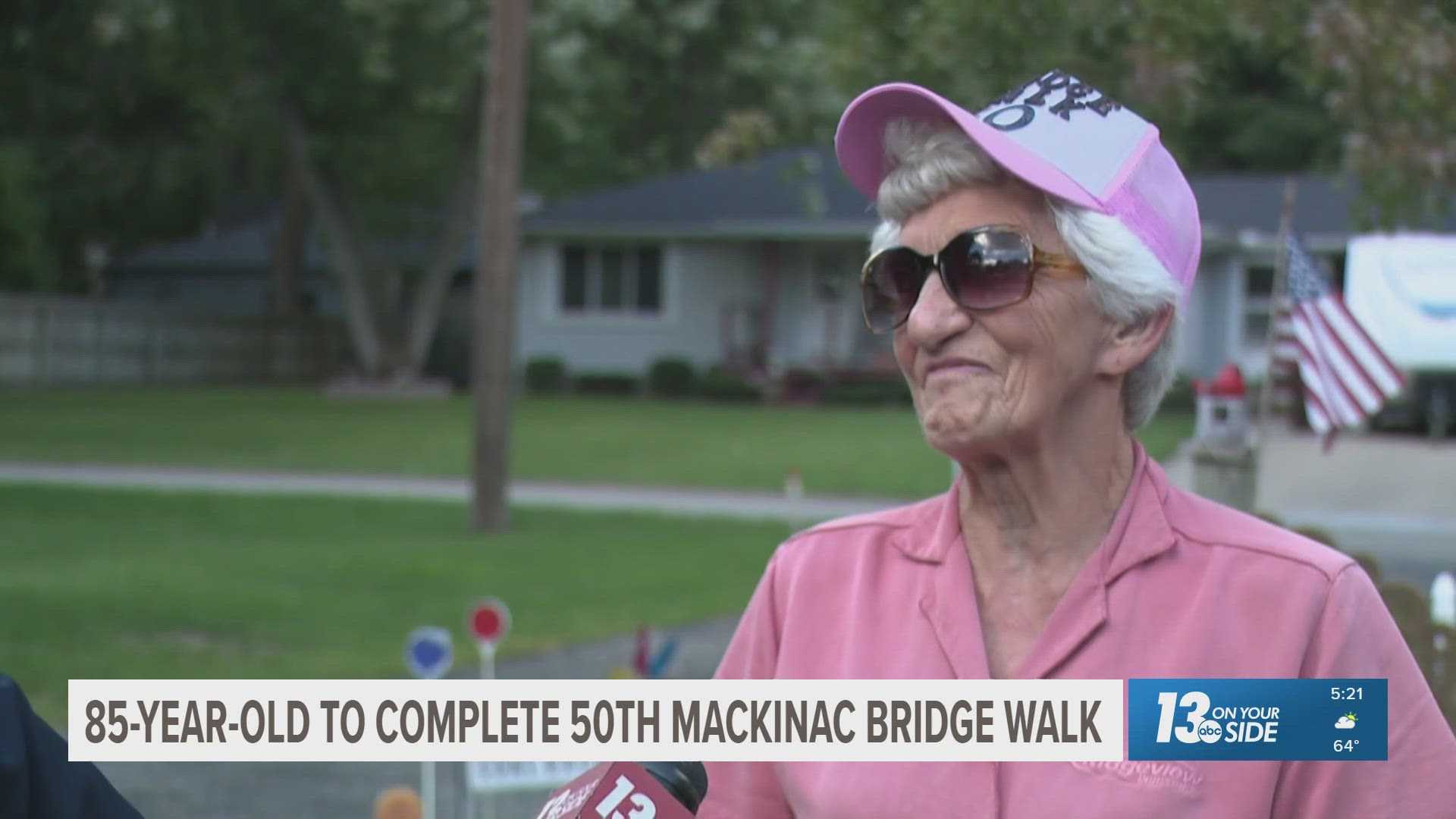 Hannah Thomas Mackinac Bridge Walk