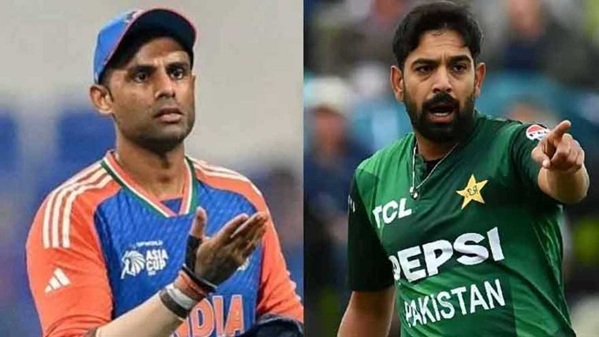 Haris Rauf And Suryakumar Yadav Asia Cup