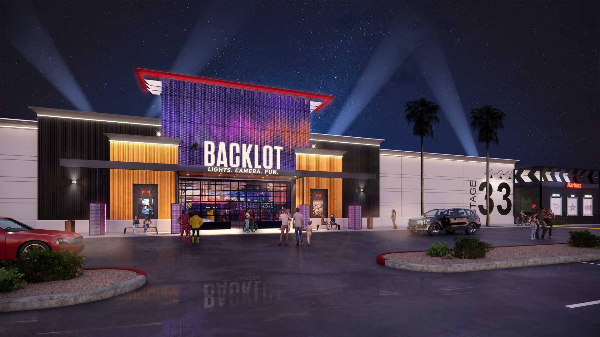 Harkins Backlot Entertainment Center