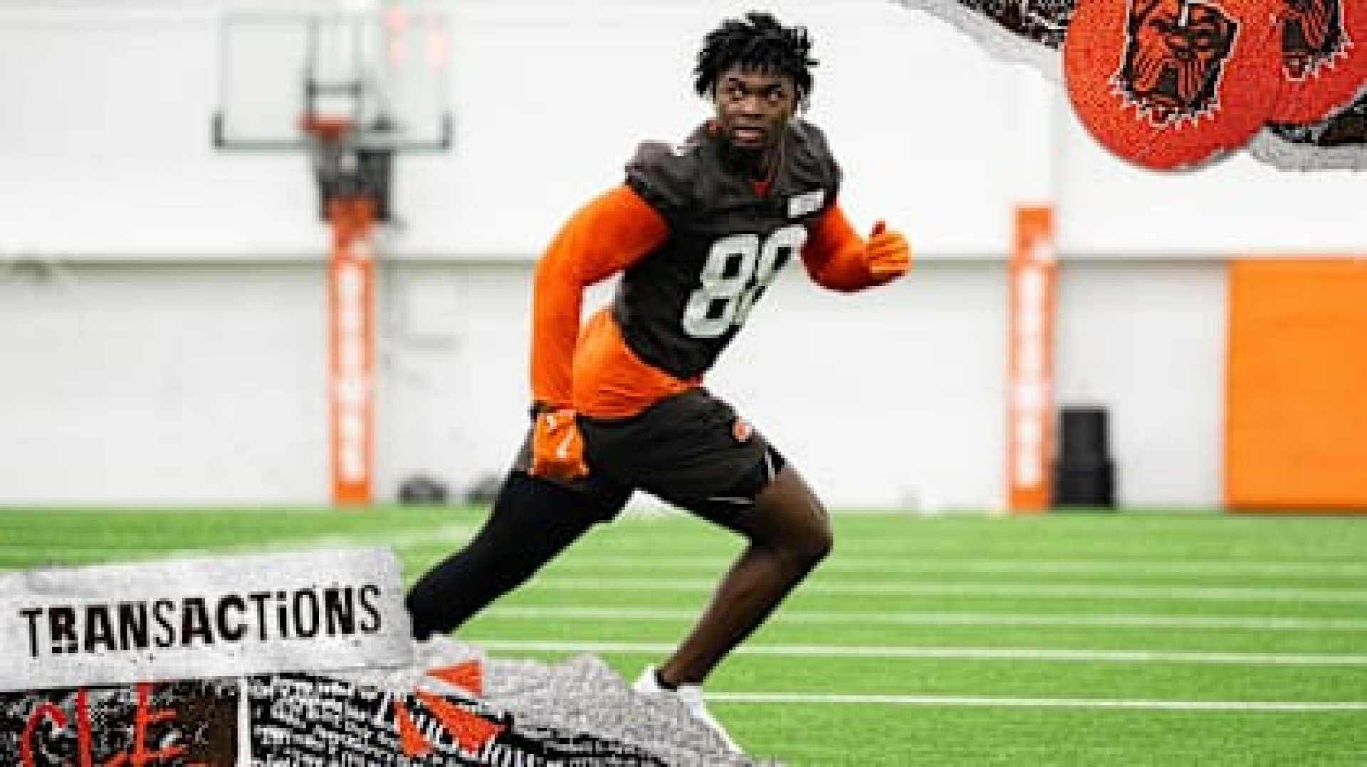 Harold Fannin Jr. Browns Football