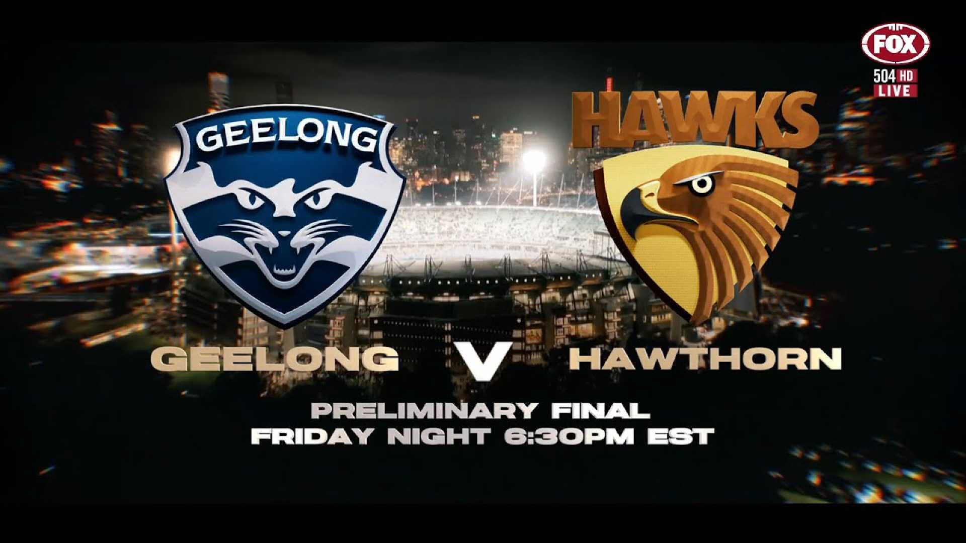 Hawthorn Vs Geelong Afl Preliminary Final 2025