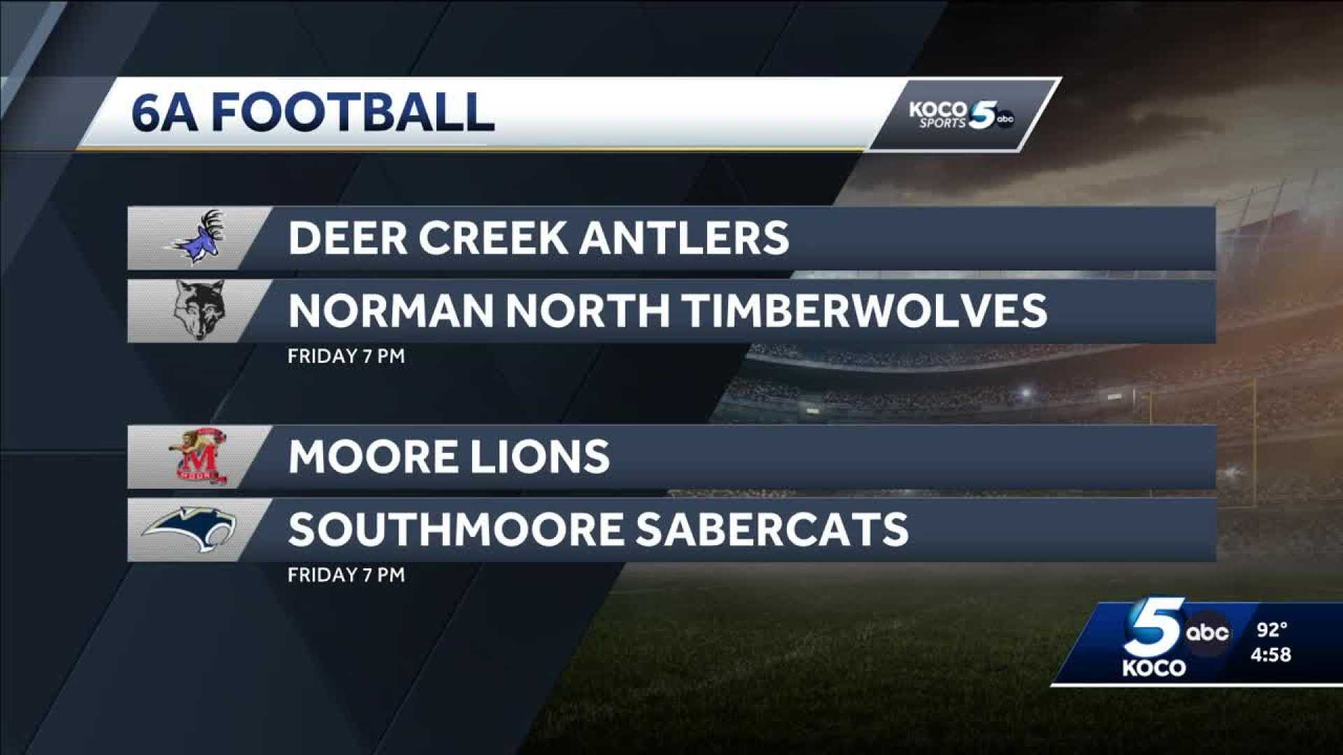 High School Football Scores Week 2
