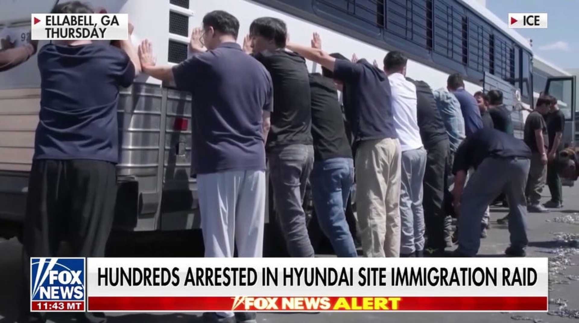 Hyundai Plant Immigration Raid Georgia