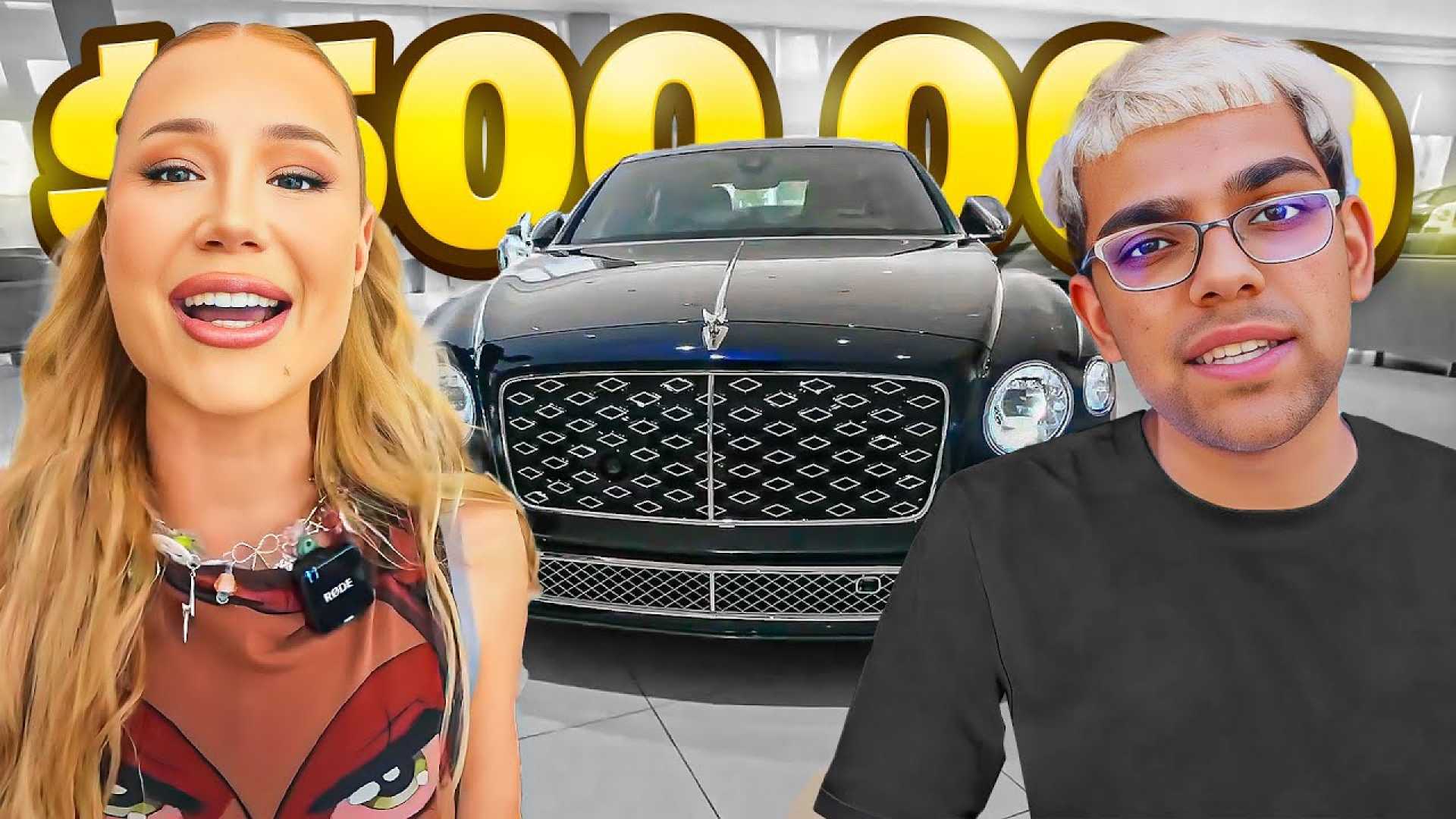 Iggy Azalea Bentley Purchase Livestream