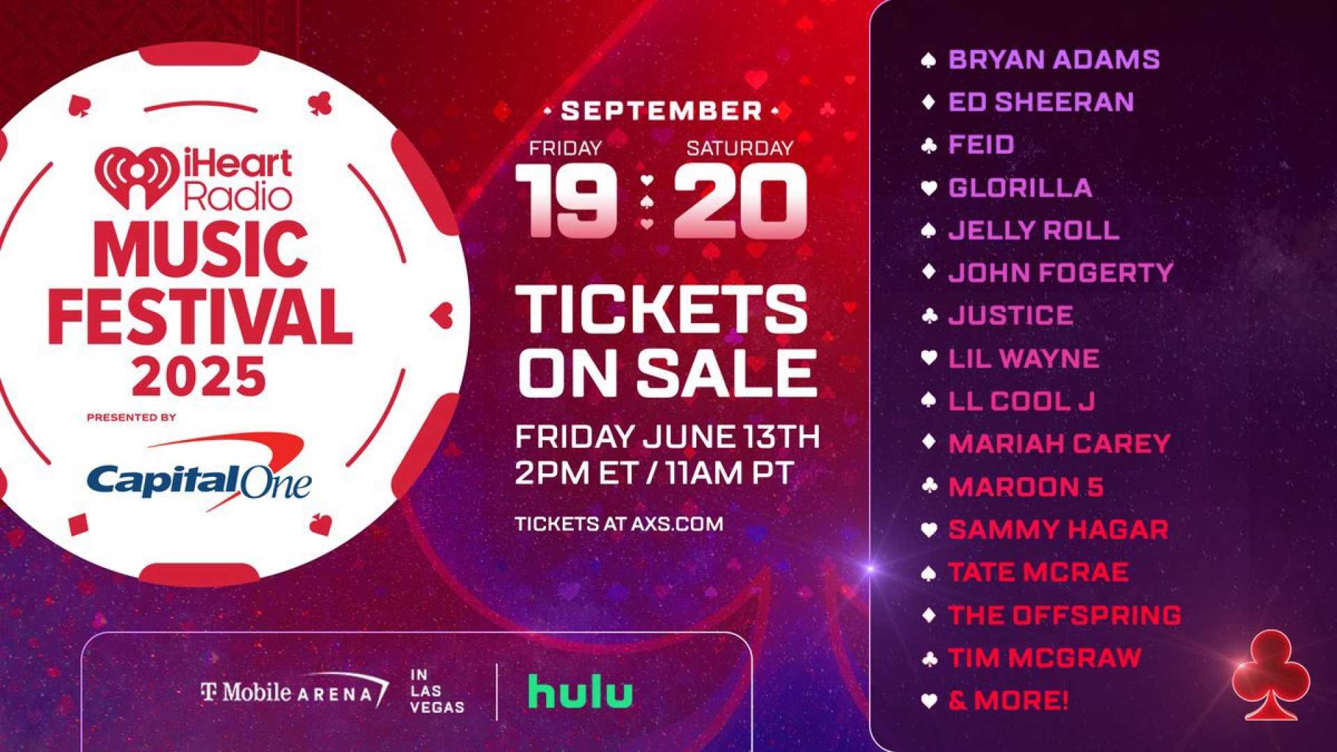 Iheartradio Music Festival 2025 Lineup
