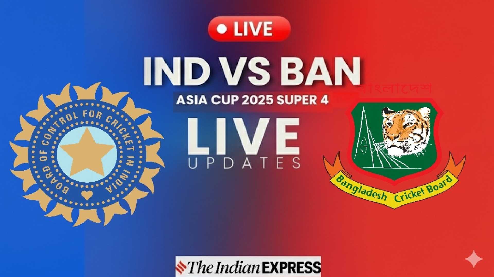 India Vs Bangladesh Asia Cup 2025