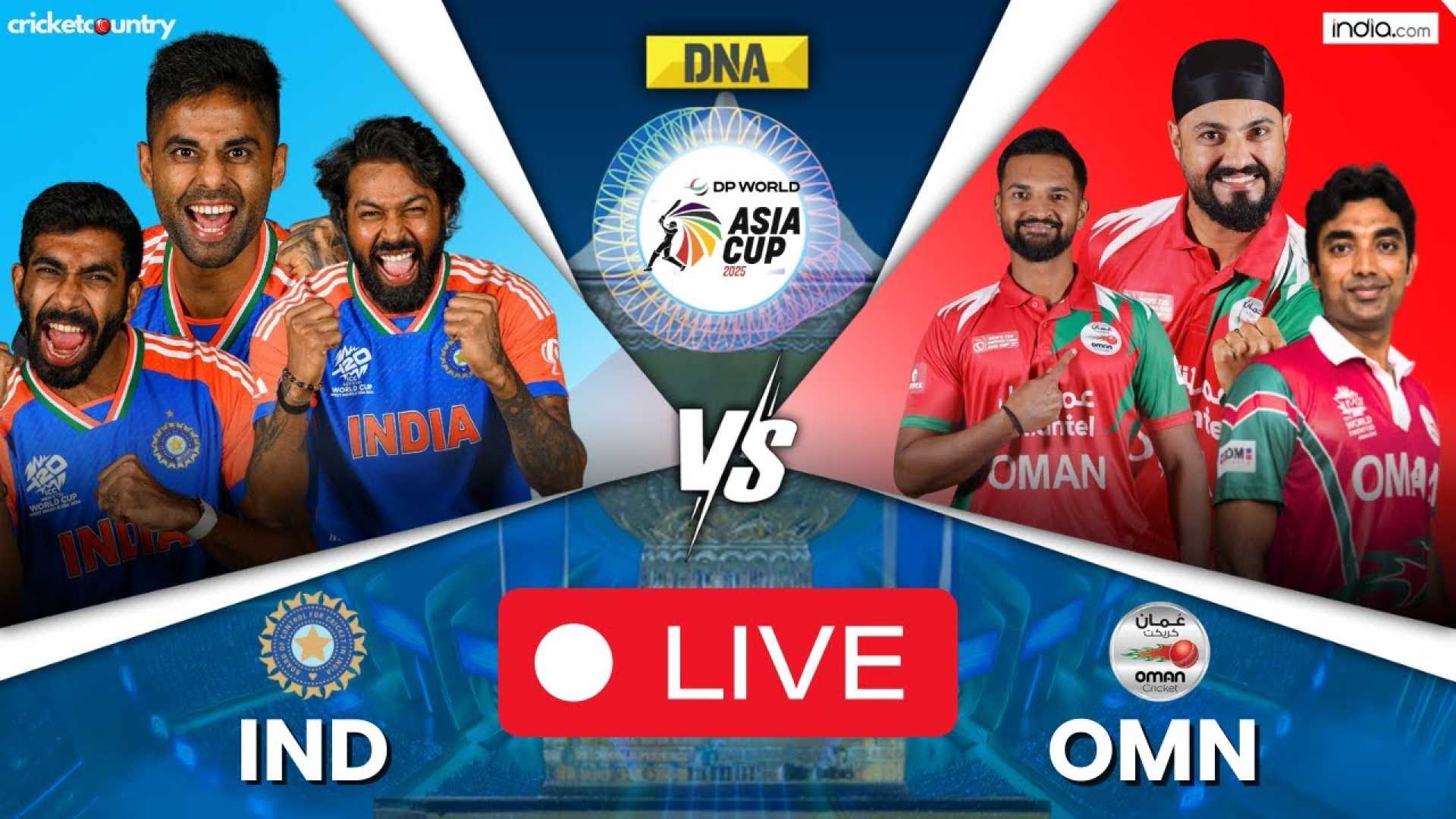 India Vs Oman Asia Cup Cricket